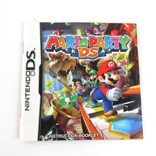 Mario Party Manual Book Nintendo DS Gameboy Instruction