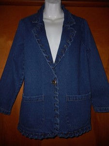 denim blazer ladies