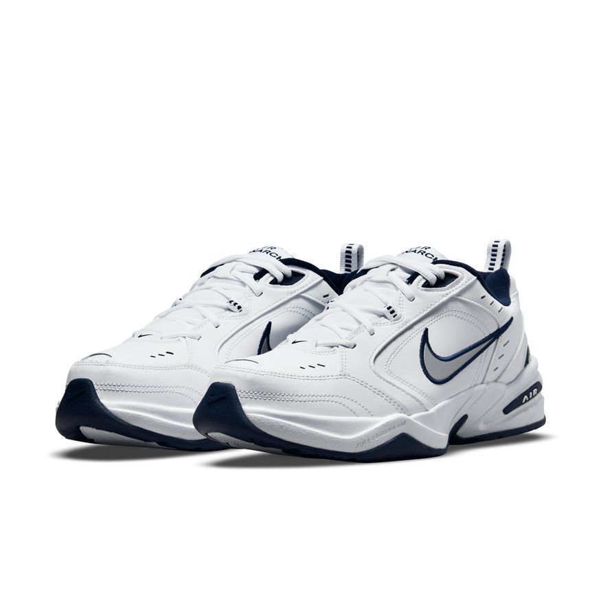 white nike air monarch iv