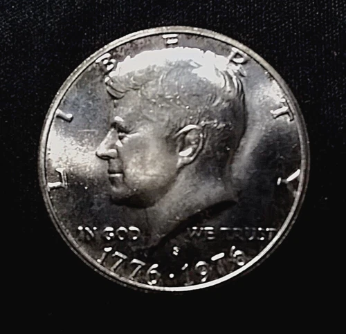 1976-S Kennedy half dollar - BU - 40% Silver