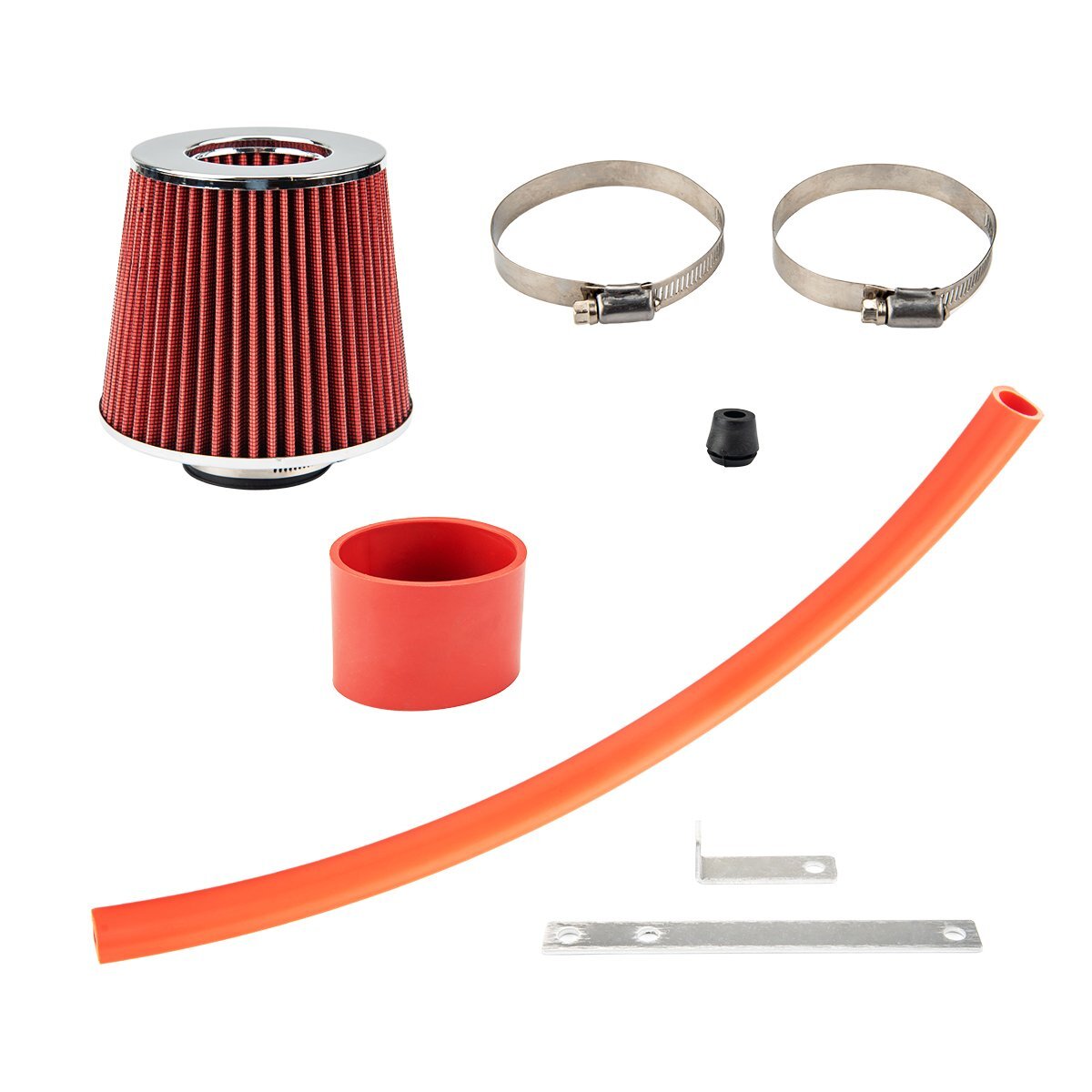 FOR 2001-05 Honda Civic 1.7L 2.5" INCH Car Cold Air Intake System Kit+ filter