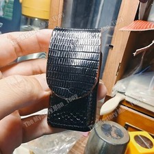 Handmade Lizard Leather Lighters Storage Prot...