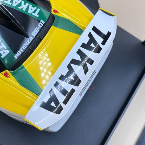 AUTOart 1/18 2003 JGTC TAKATA DOME NSX #18 GT500 Honda Acura yellow 80399 - Picture 10 of 20