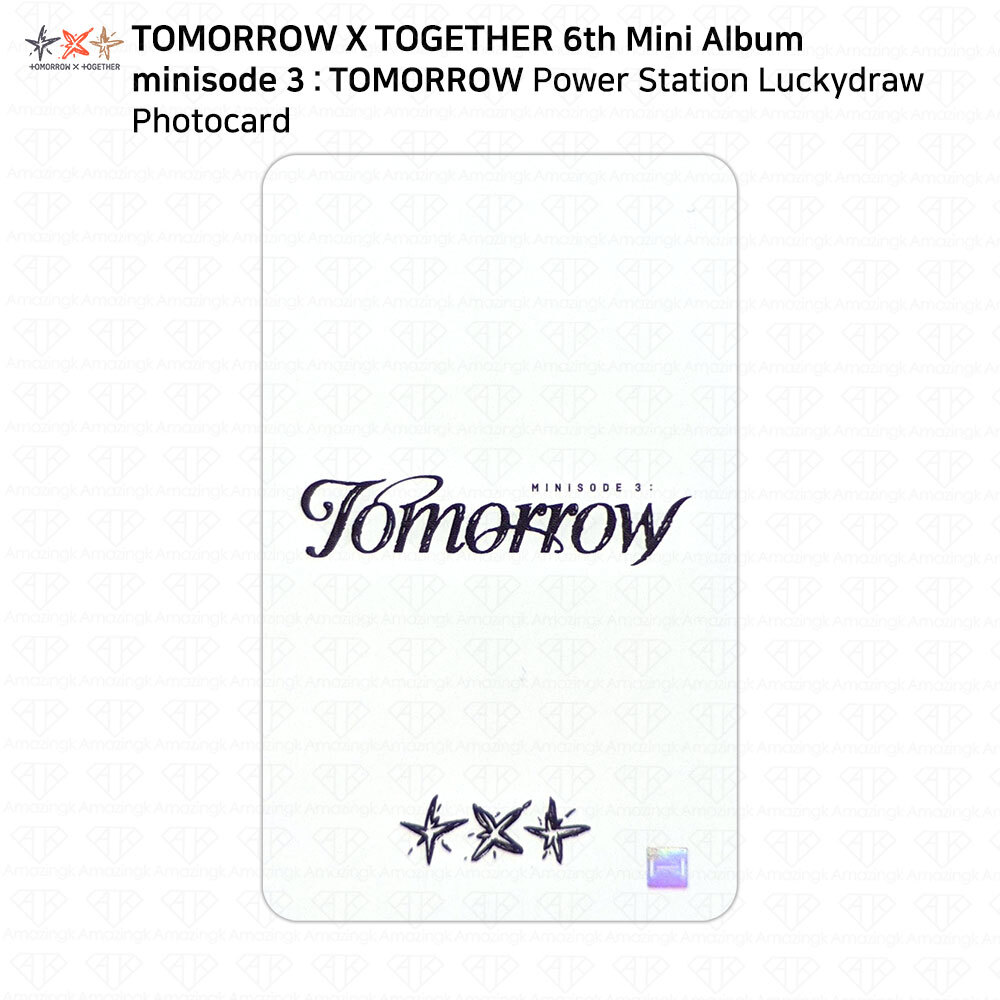 TXT Tomorrow X Together minisode 3: TOMORROW Power Station Lucky