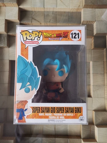 Funko Pop! Dragon Ball Z - Super Saiyan God Goku #121 figura de vinilo de animación