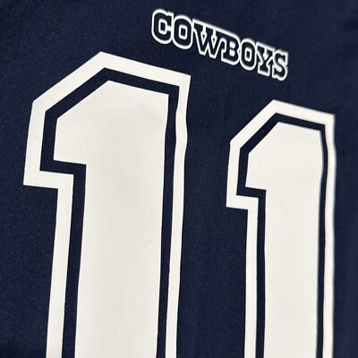 NEW NIKE Micah Parsons #11 Dallas Cowboys Blue White Jersey Mens