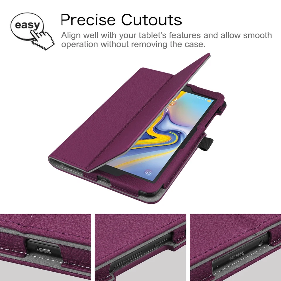 Capa suporte fólio para tablet Samsung Galaxy Tab A 8,0 polegadas SM-T387 2018 - Imagem 4 de 4
