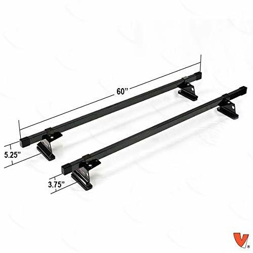 Universal Topper Rack Universal Pickup Topper M1000 Ladder Rack W/ 60Bar Steel Bla | eBay