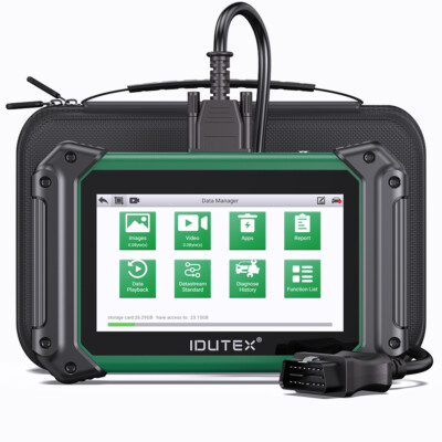 TS710 Heavy Duty Truck Diagnostic OBD2 Scanner DPF Regen OIL Reset For Cunmmins