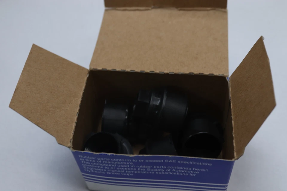 (5-Pk) Cubierta de tuerca de rueda de frenos Raybestos 10055N Foto 2 de 3