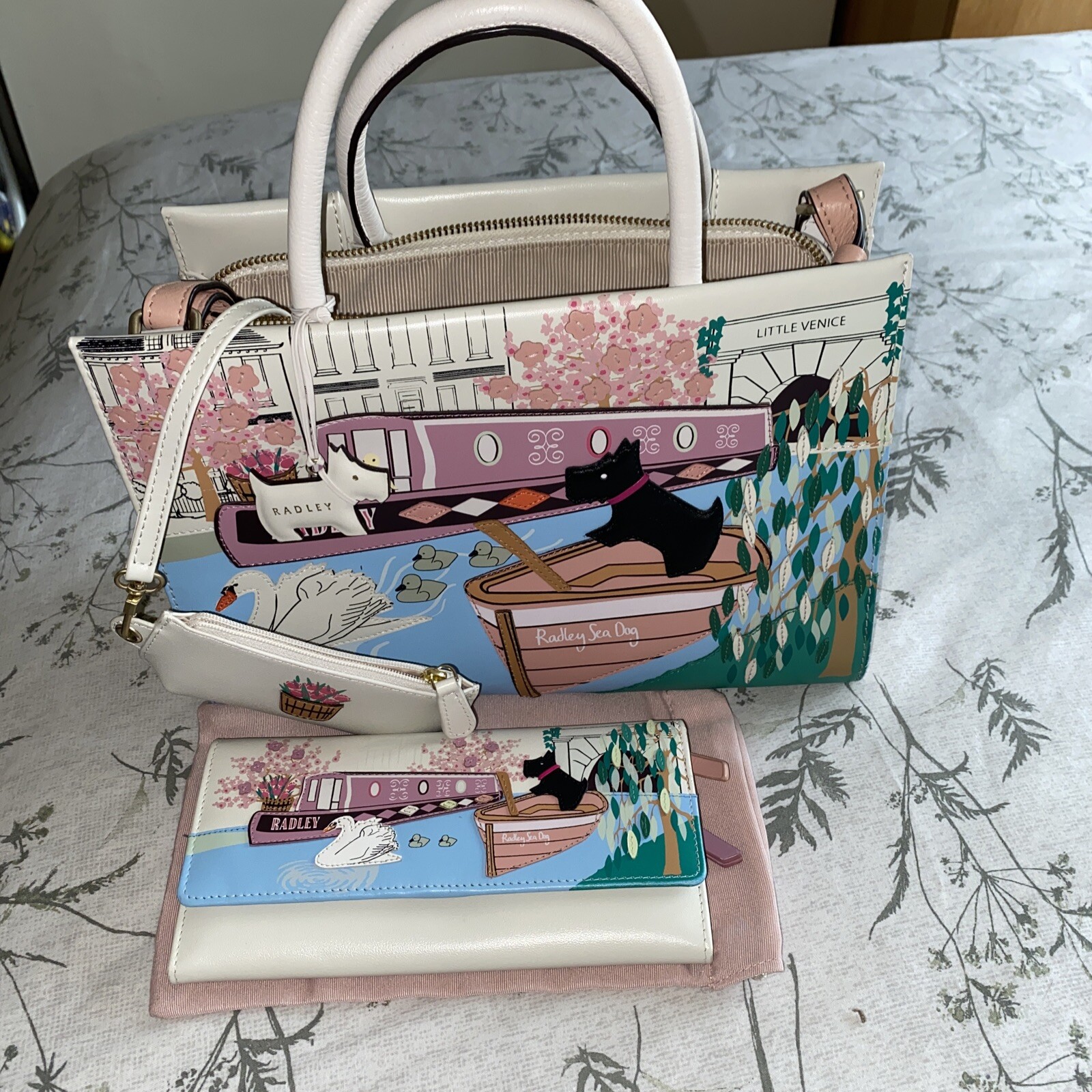 Radleys Little Venice Picture Bag And Matching Purse eBay