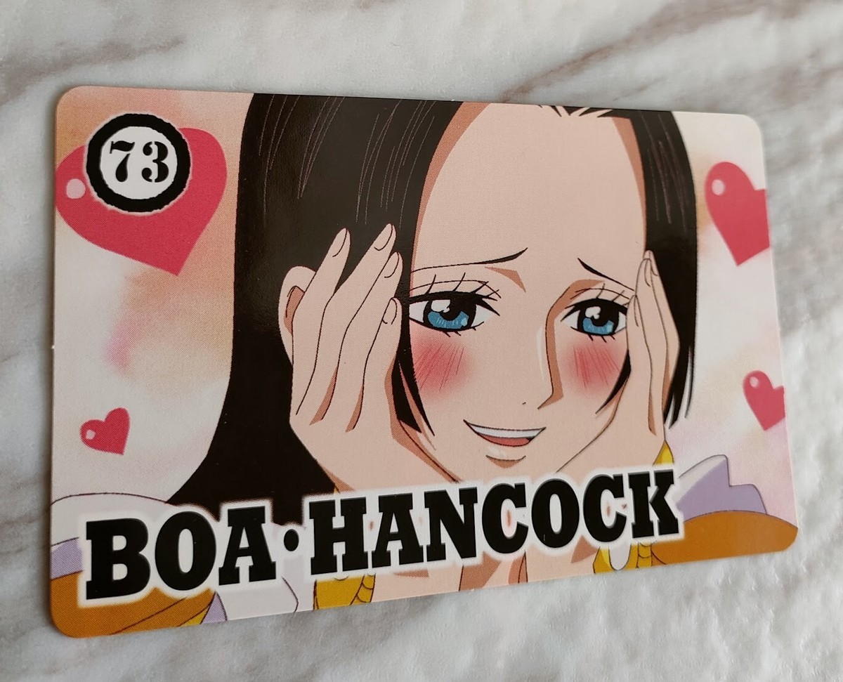 Boa Hancock 73 ONE PIECE gum card Top Seika From Japan With