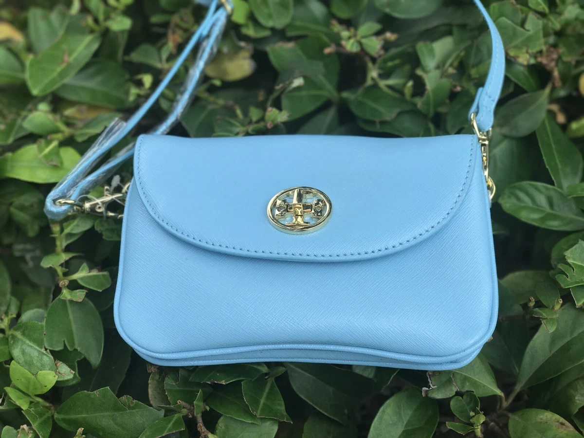 Light blue small handbag sale
