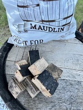 Whiskey Bourbon Oak Barrel Wood Smoking chunks BBQ Grill Smoker Summer Gift