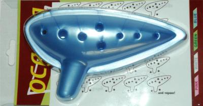New OCARINA Flute w/ SONG SHEET for LEGEND of ZELDA- Majora's Mask Blue 10 Holes