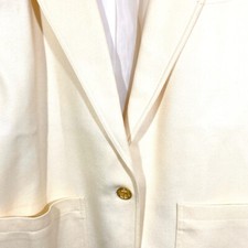 Manteau Vintage Guy Laroche Années 70 Pure Laine France - Taille M Couleur Crème