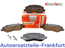NISSHINBO Bremsbeläge VORNE für MITSUBISHI ASX LANCER 8 OUTLANDER + PEUGEOT 4008