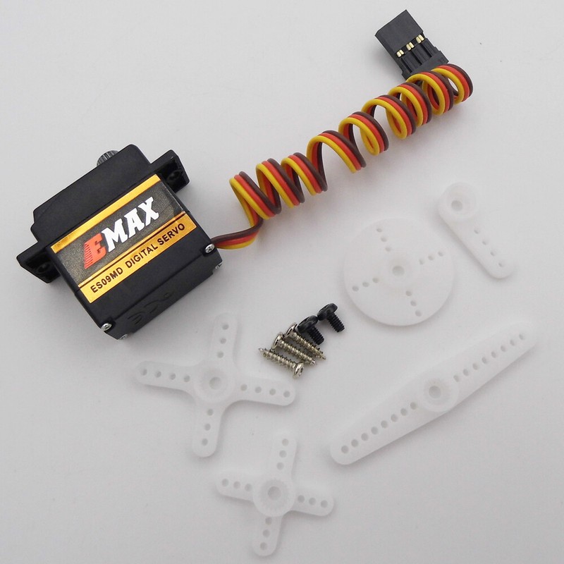 EMAX ES09MD 4.8-6.0V Digital Servo for RC Airplane Fixing Wing 450 Helicopter