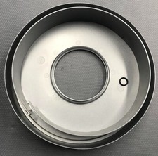 Reef One BiUbe Replacement Top and Bottom Parts Circular in Silver Grey
