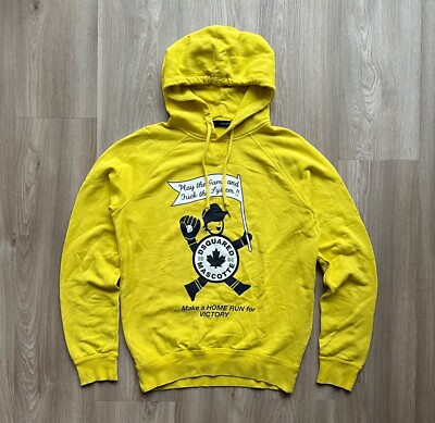 Vintage Dsquared2 Mascotte Baseball Hoodie