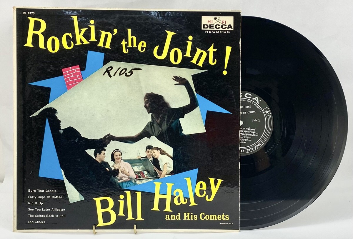 BILL HALEY AND HIS COMETS ROCKIN JOINT 1958 LP VG Vinyl