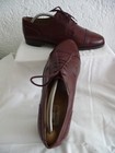 MORESCHI Herren Schuhe Schnürschuh Gr. 8,5 / 42,5 rotbraun