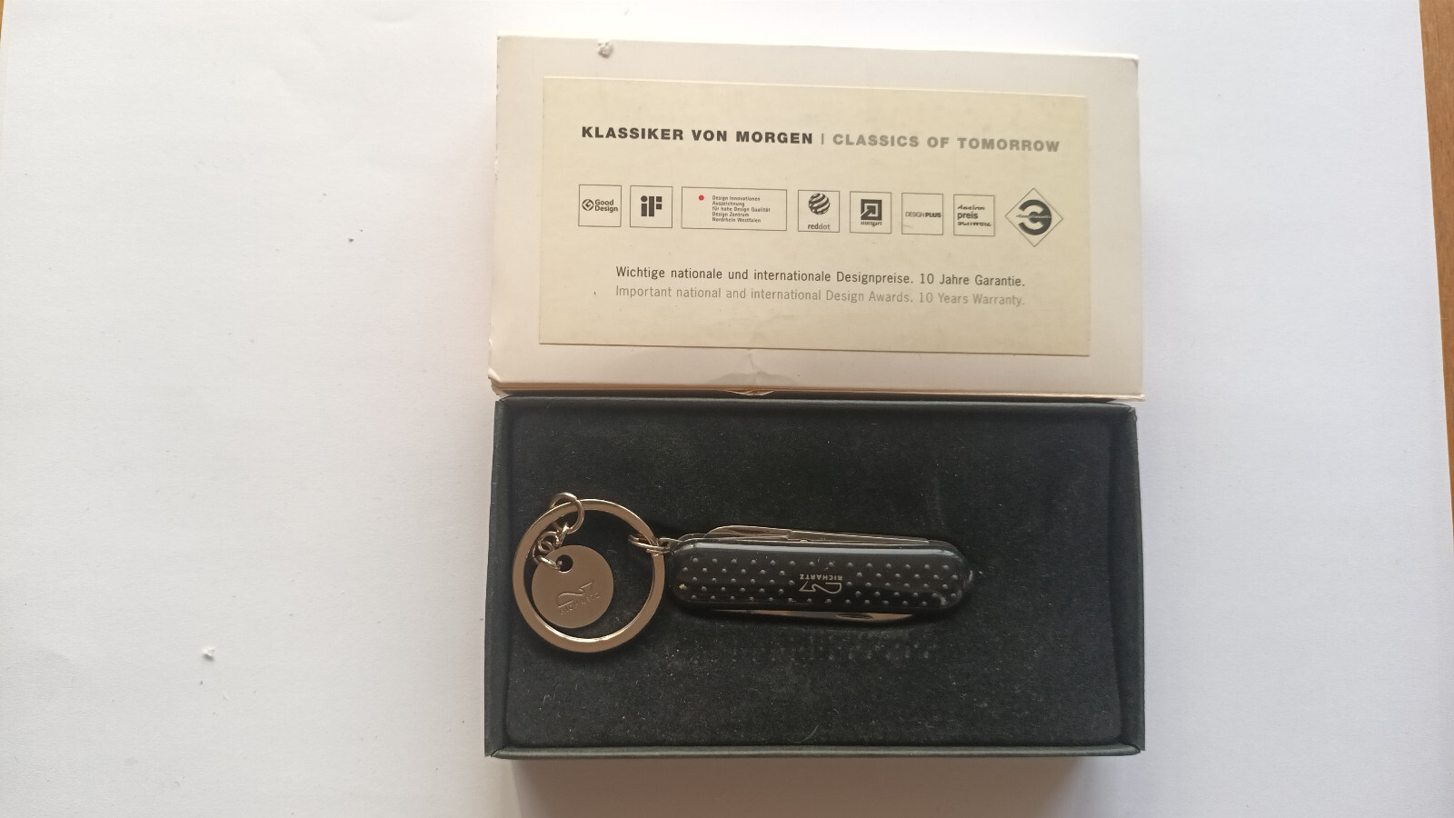 Richartz. Prämierte High-Style Multitool mit 6 Funktionen. Brandneu. OVP