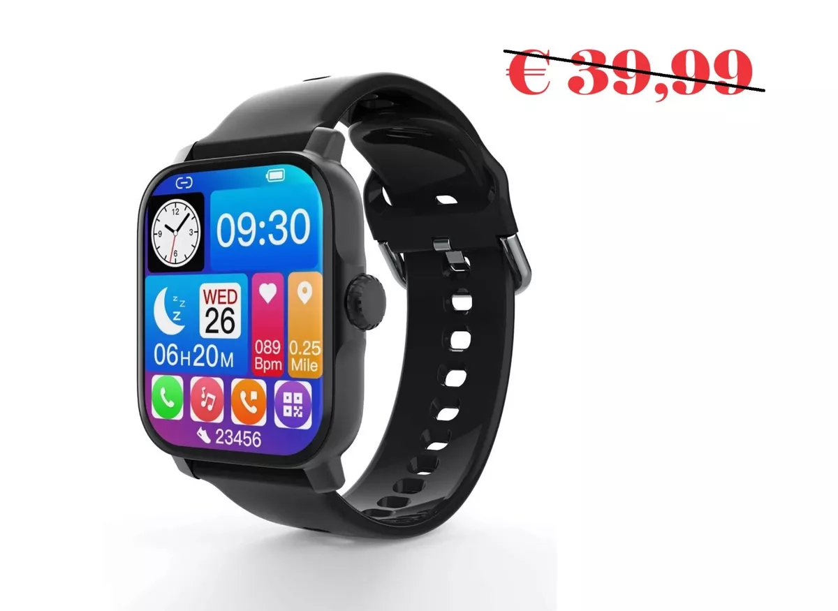 Smartwatch Orologio Chiamata e Risposta Notifiche Messaggi