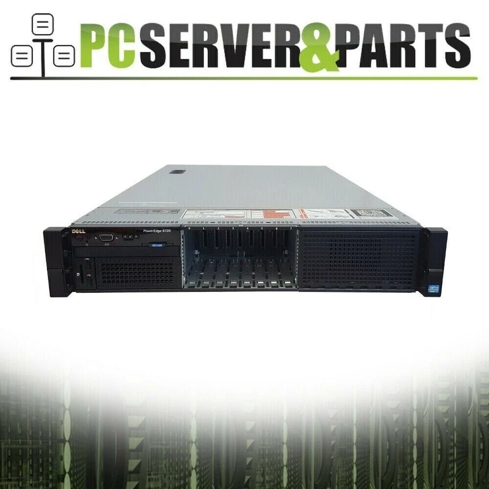 Dell R720 8B SFF 16-Core 2.60GHz Xeon E5-2650 v2 128GB 2x 600GB 2.5" 10K H710 - Image 2 of 3