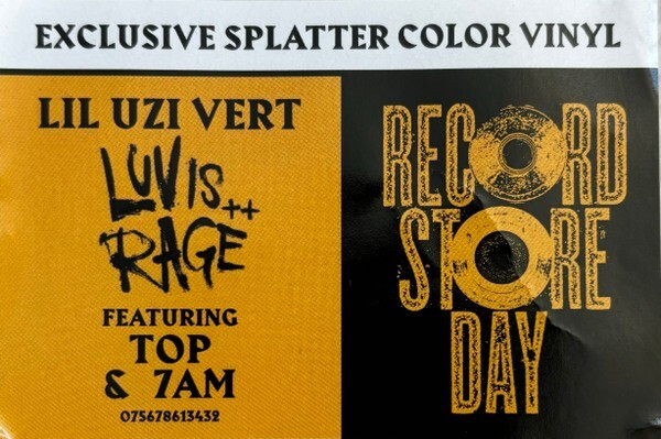 Lil Uzi Vert - Luv Is Rage Vinyl RSD 2024 Splatter Color