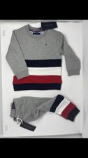 Image of Tommy Hilfiger Boys Tracksuit Set Joggers - Grey