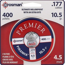 Crosman Diabolos Zackenkopf Piranha Kaliber 4,5 mm 400 Stk. für Luftdruckgewehre