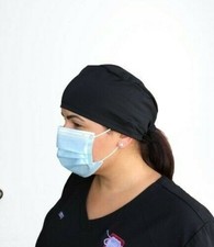 RN Dental CAP  Nurse CAP Medical CAP Surgical Scrub Hat/Cap  UNISEX  BLACK