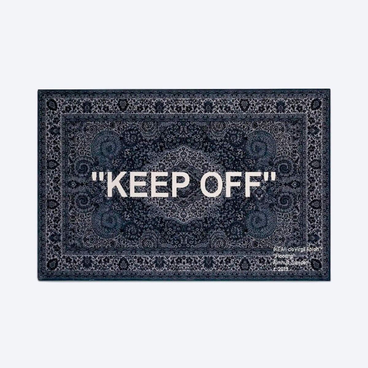 Virgil Abloh x IKEA “KEEP OFF” rug 200 X 300 cm Off-White Virgil Abloh x IKEA “KEEP OFF” rug 200 X 300 cm Off-White