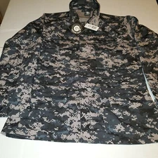 NWT GENUINE GEAR DIGITAL BDU COAT CAMO TACTICAL RIPSTOP SHIRT  SZ M.