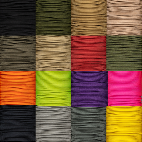 Check out our most popular paracord colors