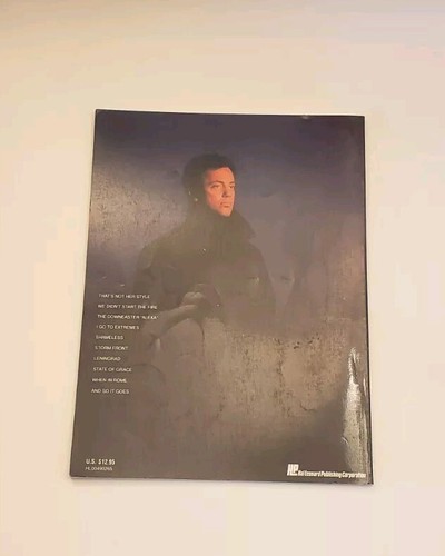 Billy Joel Storm Front Spartiti Libro Vocale Pianoforte Chitarra David Rosenthal - Foto 2 di 4