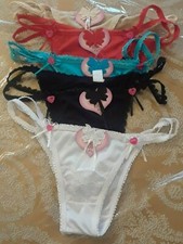 new hot ladies thong string bikinis...lot of 5 panties