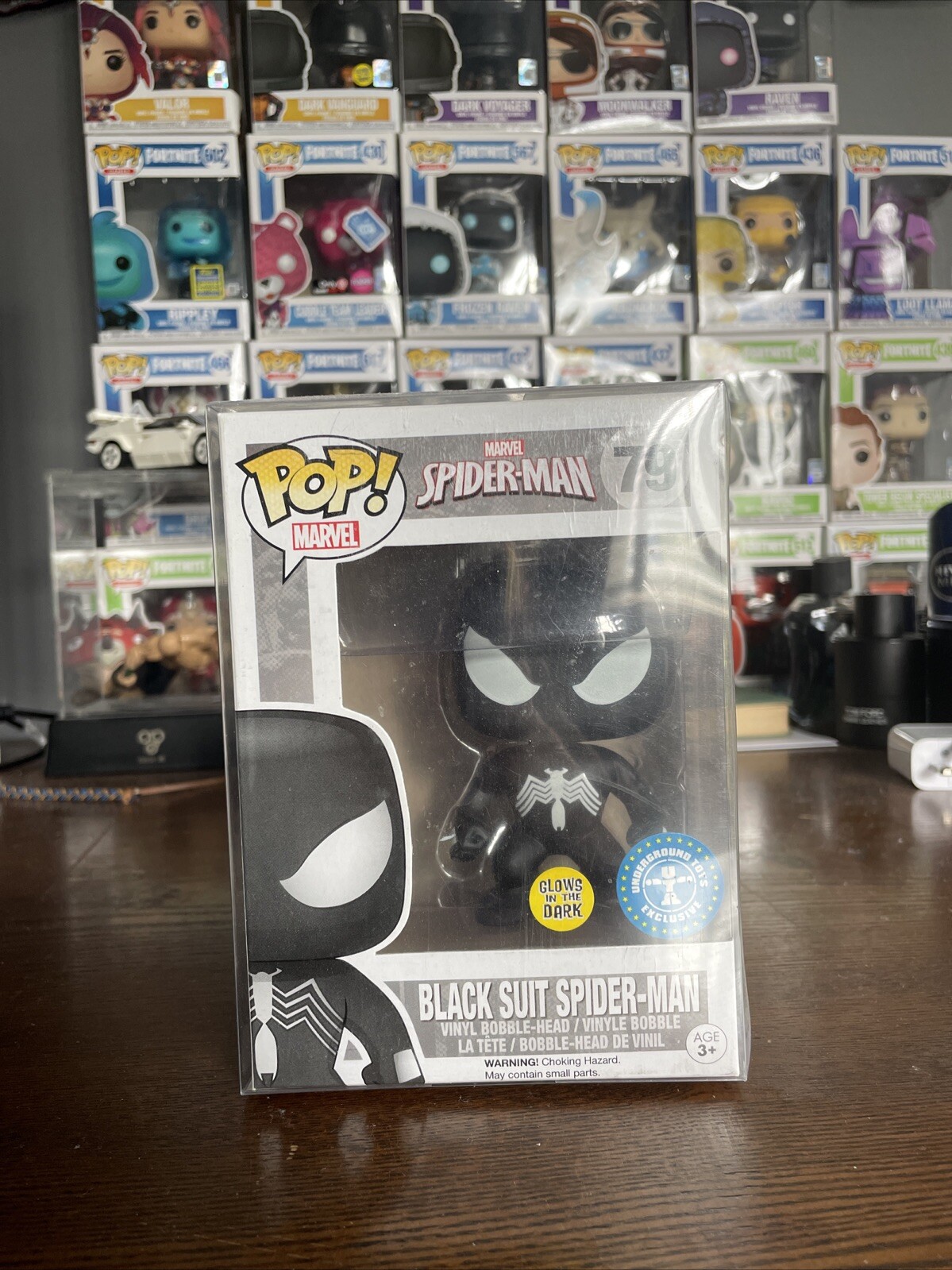 Funko Pop 79, Black Suit Spider Man - Free Price Guide & Review