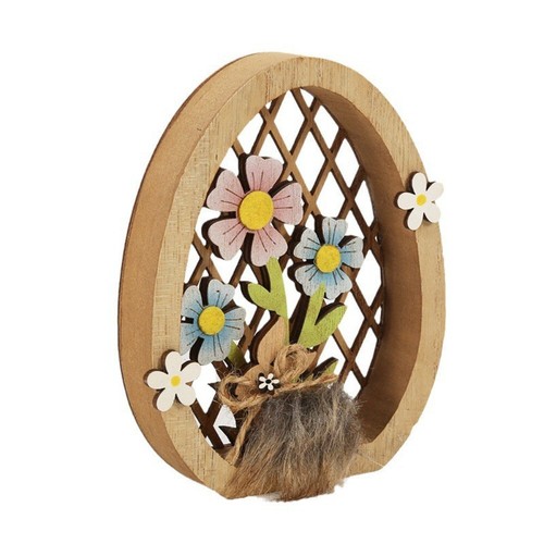 Hollow Bunny Egg Ornament Handicrafts Hand Craft Table Decor - Picture 10 of 10