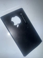 Verbatim Portable Hard Disk Drive 1TB Black Model USB1TB No Cords *Untested*