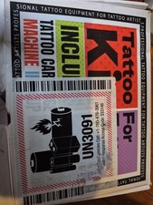 STIGMA Wireless Tattoo Gun Kit Complete Tattoo Kit Tattoo Rotary Pen Set with...