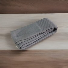 VTG 80s Tube Socks Gray 90s Soccer Long Acrylic Blend USA Made OSFA