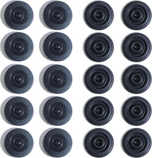 20Pcs Trailer Hub Grease Dust Cap Rubber Plugs,Trailer Axle Bearing Dust Cap Cup