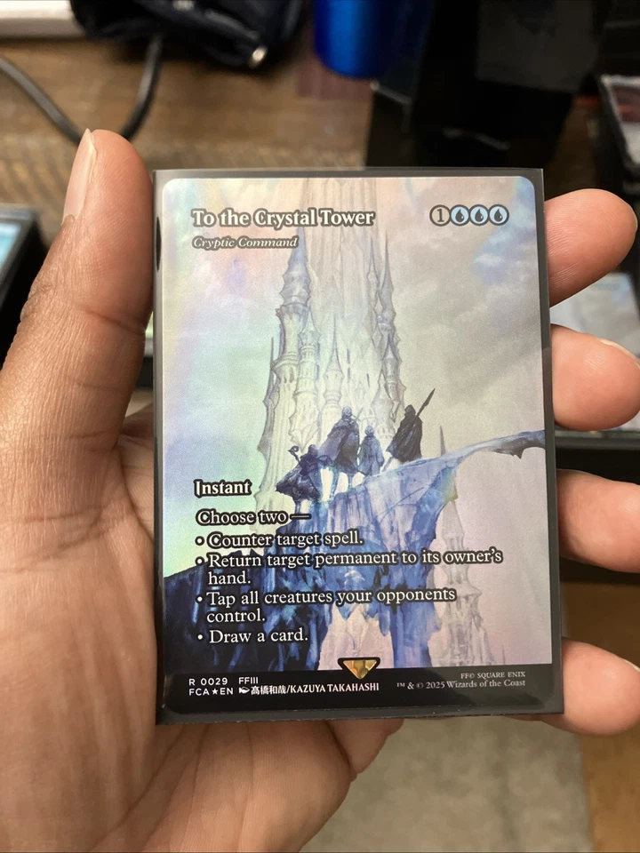 To the Crystal Tower - Cryptic Command (Showcase) Final Fantasy: FOIL - Image 2 of 4