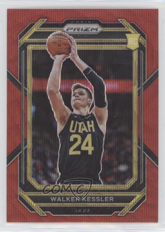 2022-23 Panini Prizm Ruby Wave Prizm Walker Kessler #234 Rookie RC 0kr0
