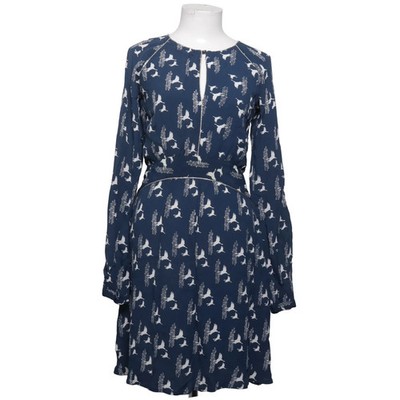 3 Suisses, Kleid, Größe: 34, Blau/Weiß, Polyester/Viskose, Sonstiges, Damen #xXV