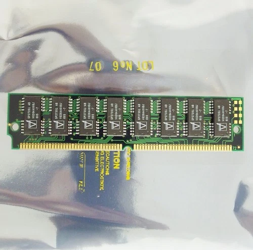 Vanguard VG264400BJ-7 4MB 70ns non-parity FPM RAM 72-pin gold contacts SIMM