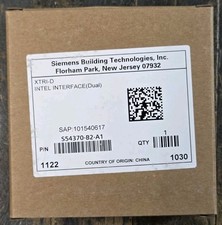 SIEMENS XTRI-D INTELLIGENT DUAL INPUT MONITOR MODULE - BRAND NEW - ORIGIN: CHINA