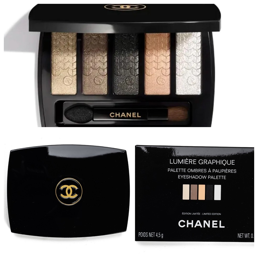 CHANEL Lumiere Graphique Eyeshadow Palette Holiday 2023 Winter